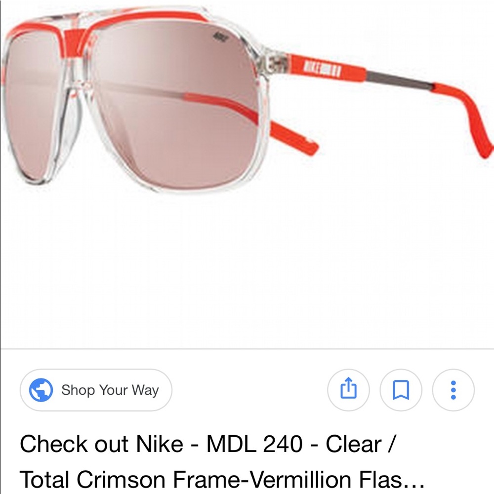 Authentic Nike sunglasses